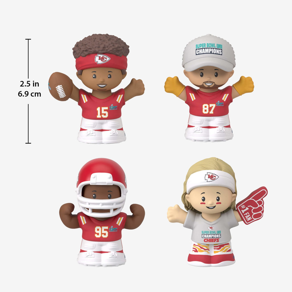 Little People Collector Super Bowl LVII Champions Set Kansas City Chiefs